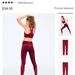 Victoria’s Secret pink seamless tights